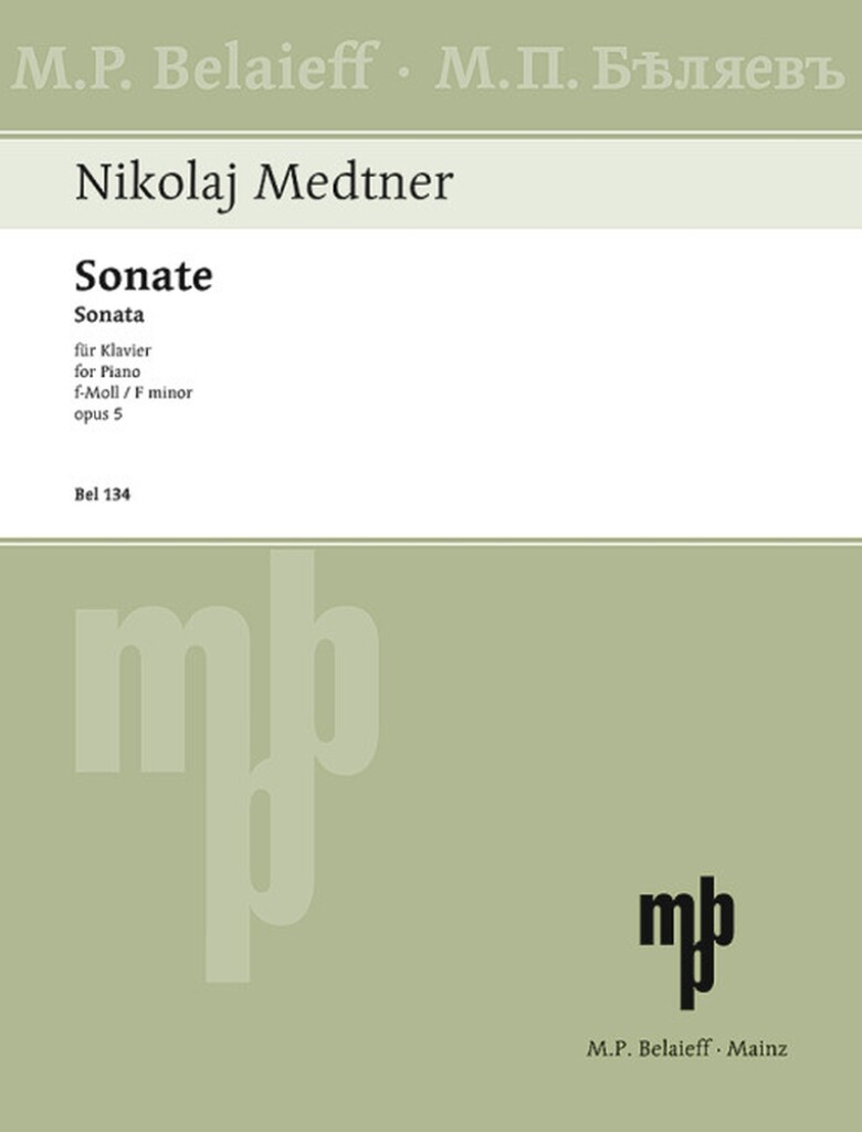 Sonate f-Moll op. 5