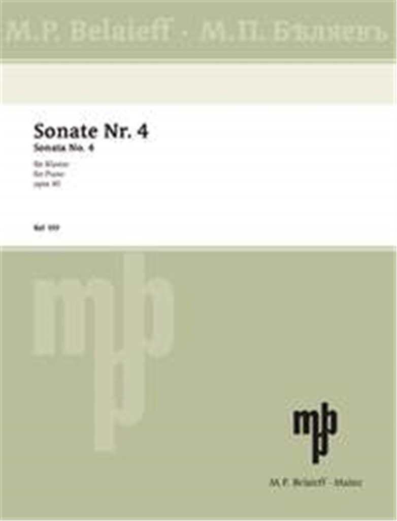 Sonata No 4 op. 30