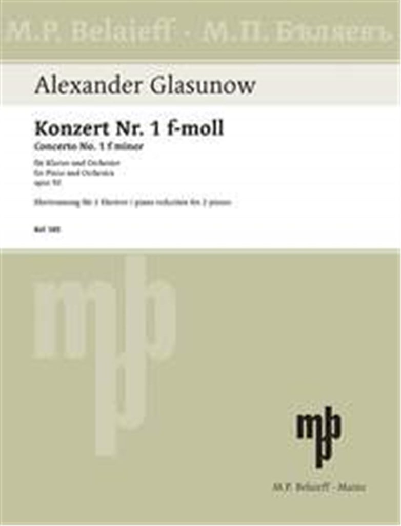 Klavierkonzert Nr. 1 f-Moll op. 92