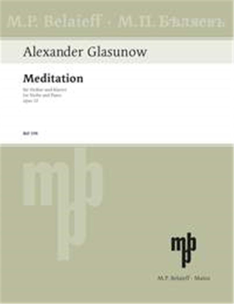 Meditation op. 32