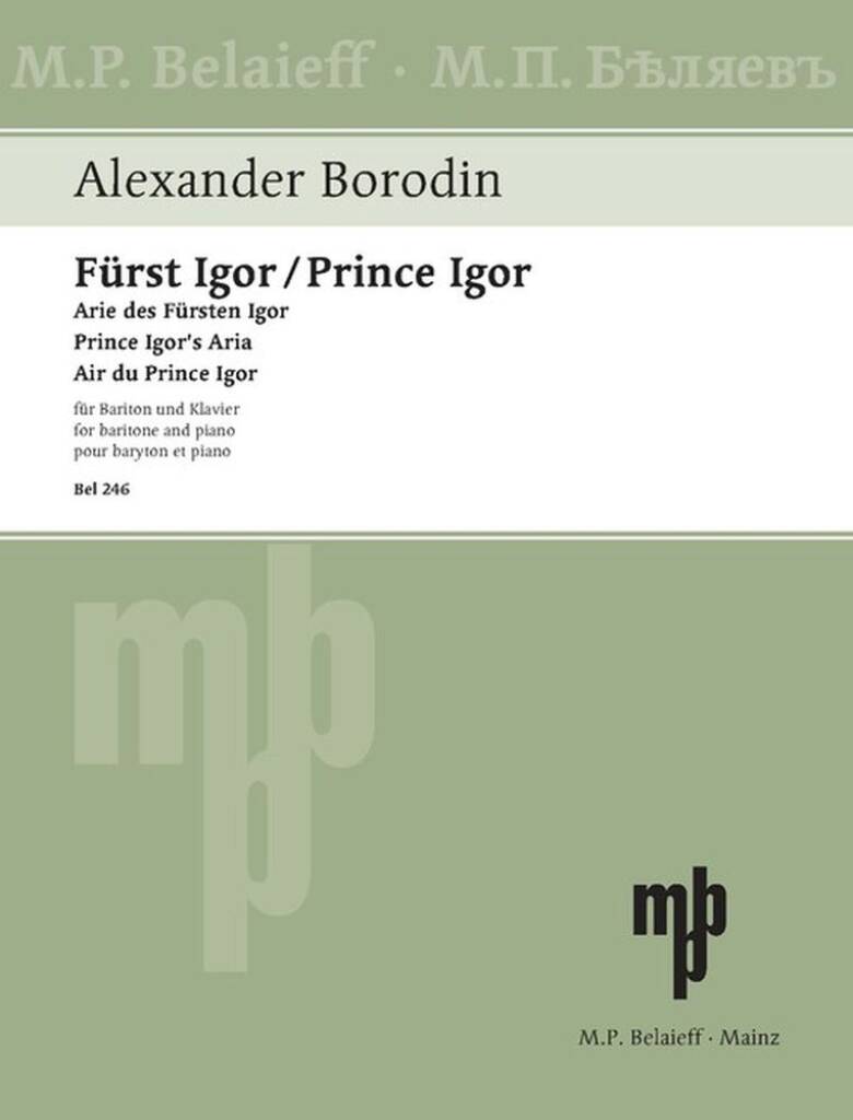 Arie des Fürsten Igor