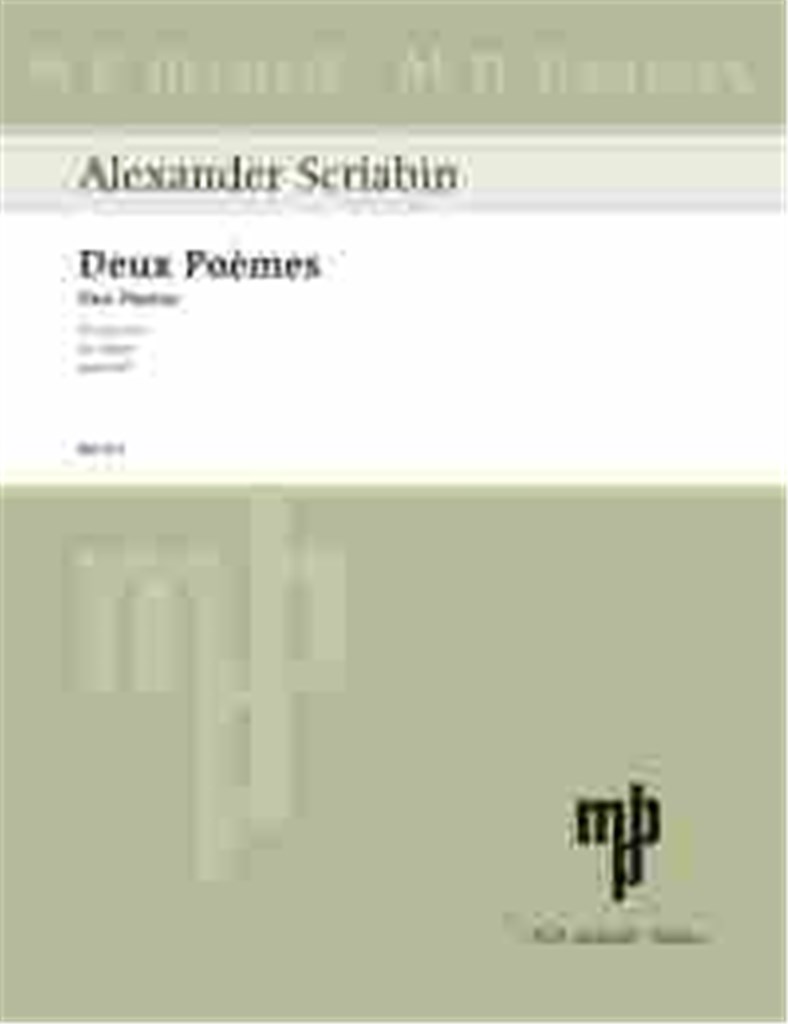 Deux Poèmes op. 44
