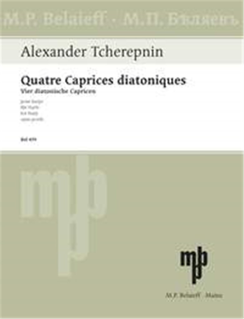 Vier diatonische Capricen op. posth.