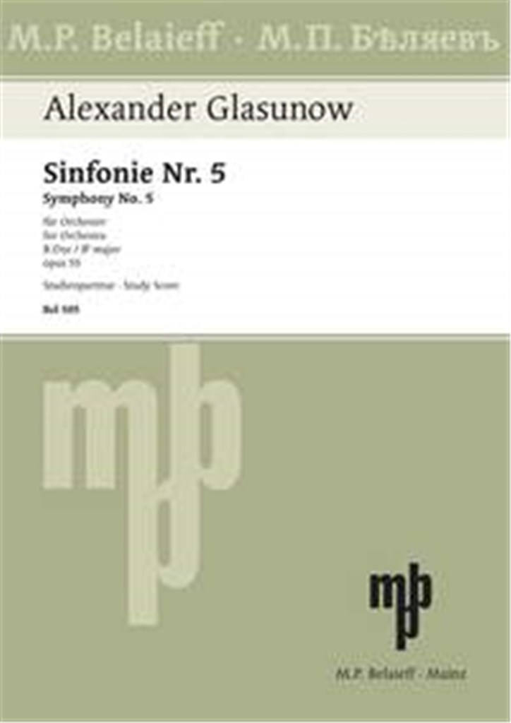 Sinfonie Nr. 5 B-Dur op. 55