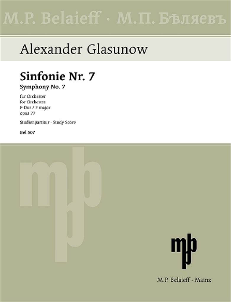 Sinfonie Nr. 7 F-Dur op. 77
