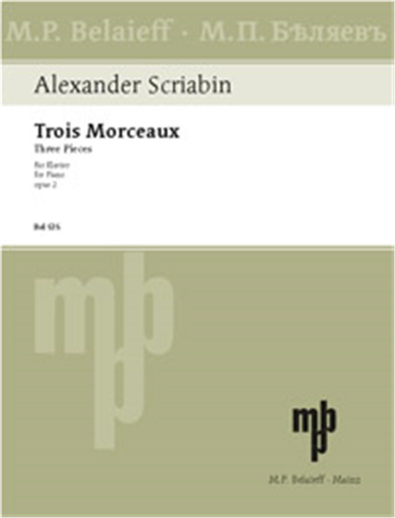 Trois Morceaux op. 2