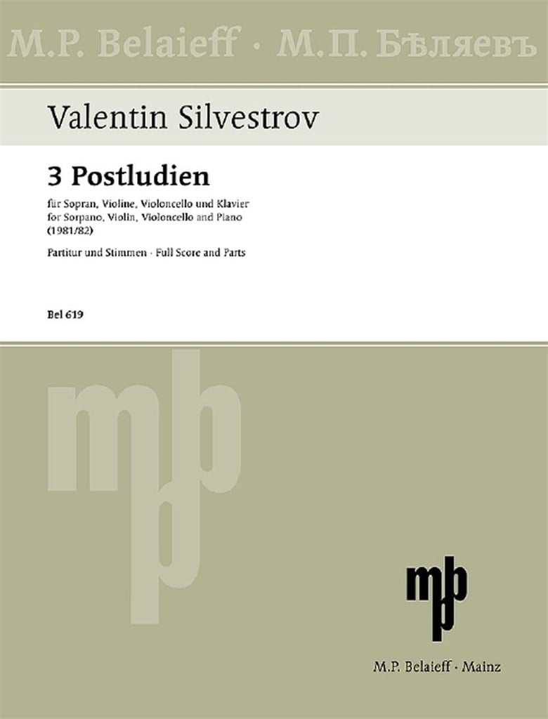 Drei Postludien