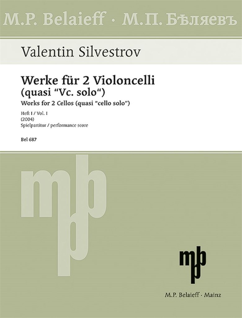 Werke für 2 Violoncelli (quasi Vc. solo) Heft 1