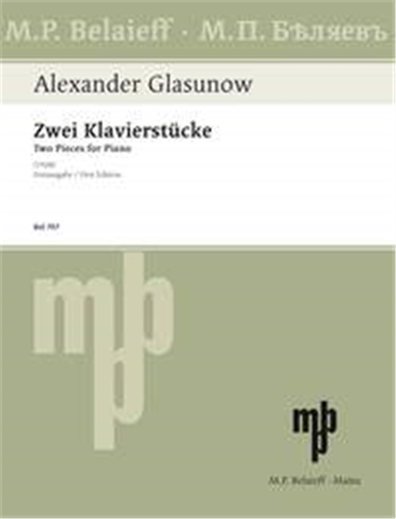 Zwei Klavierstücke o. op.