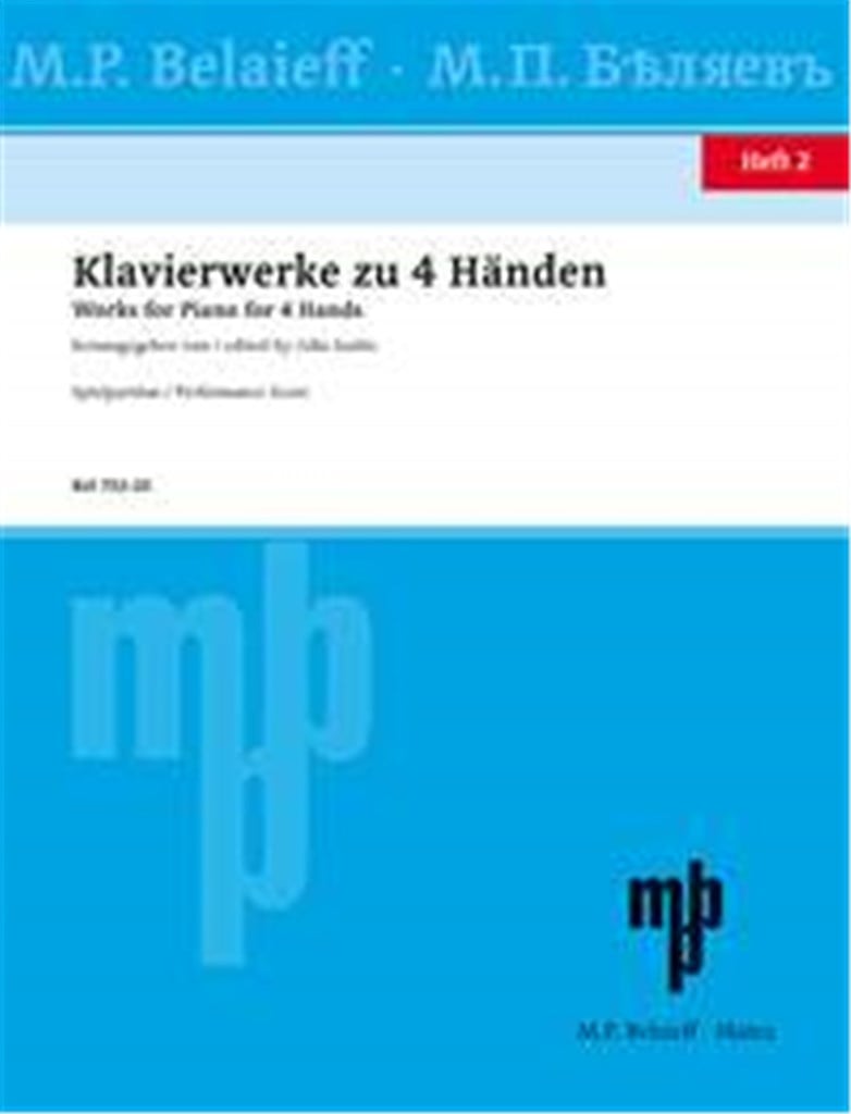 Klavierwerke zu 4 Händen Band 2