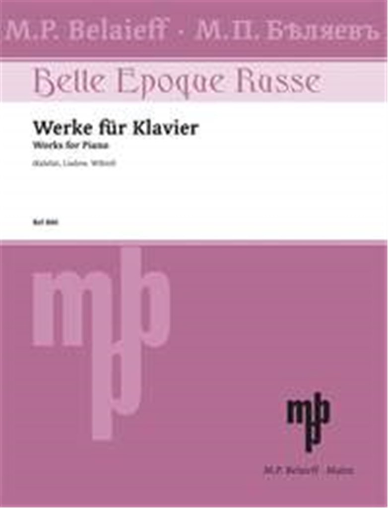 Werke für Klavier