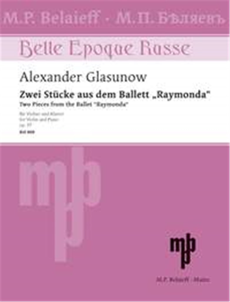 Two Pieces from the ballet Raymonda aus op. 57