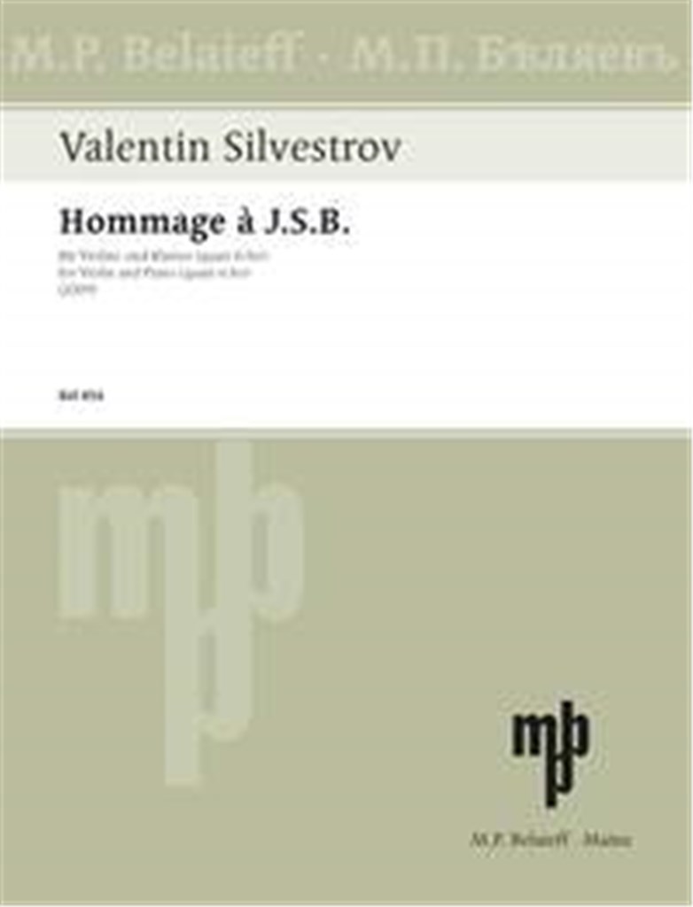 Hommage à J.S.B.