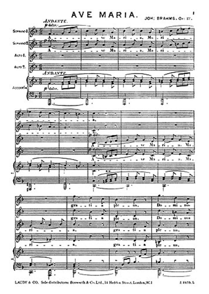 Ave Maria Op12