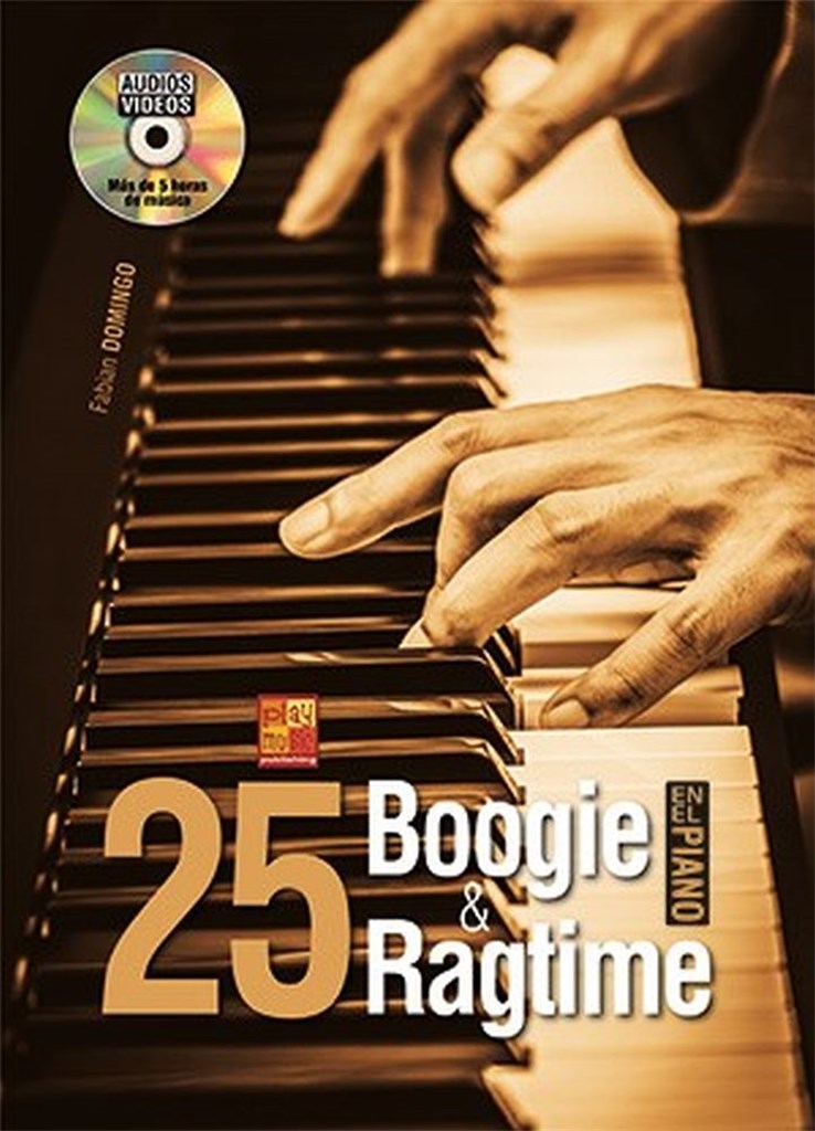 25 boogie e ragtime en el piano