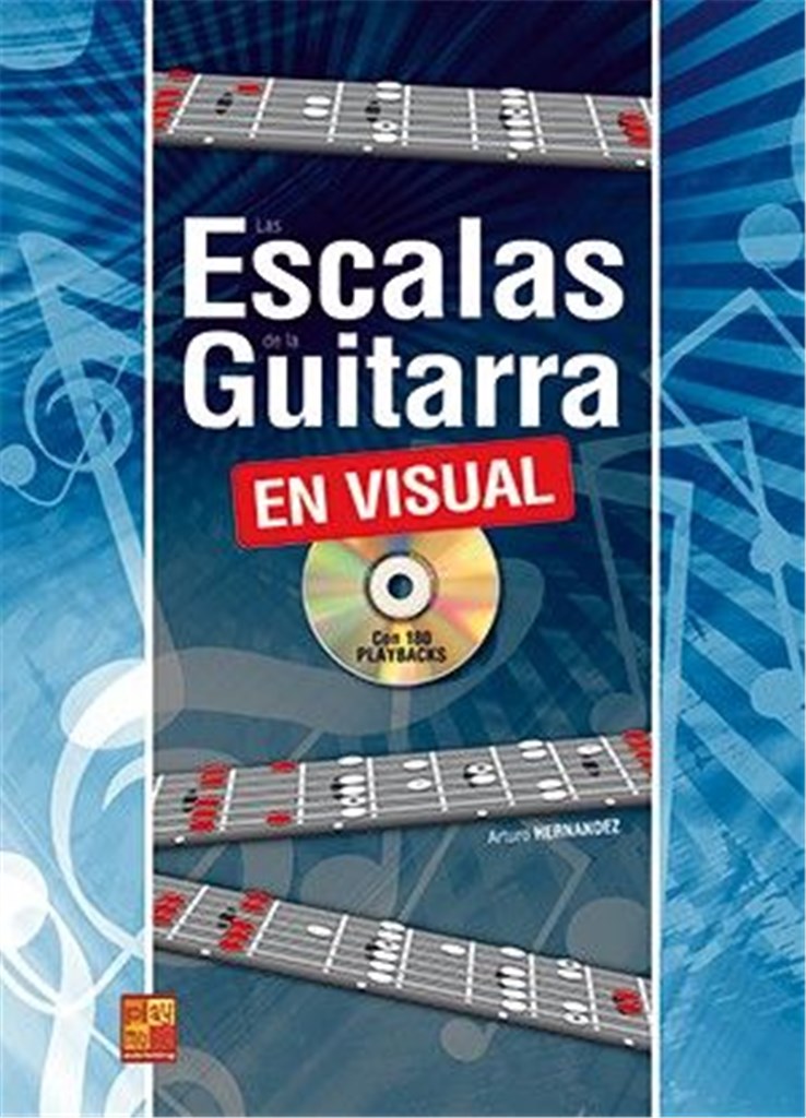 Las escalas de la guitarra en visual