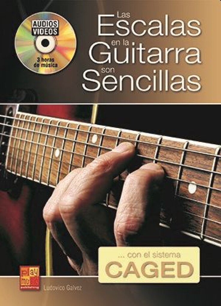 Las escalas en la guitarra son sencillas CAGED