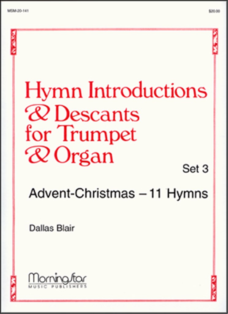 Hymn Introductions &Desc for Trumpet & Organ-Set 3