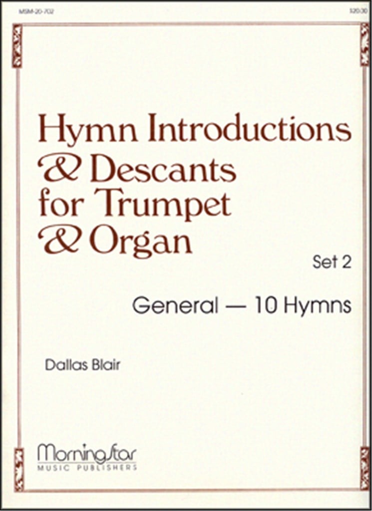 Hymn Introductions &Desc for Trumpet & Organ-Set 2