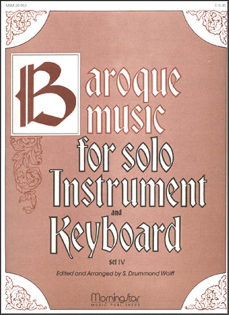 Baroque Music for Solo Inst. & Keyboard, IV