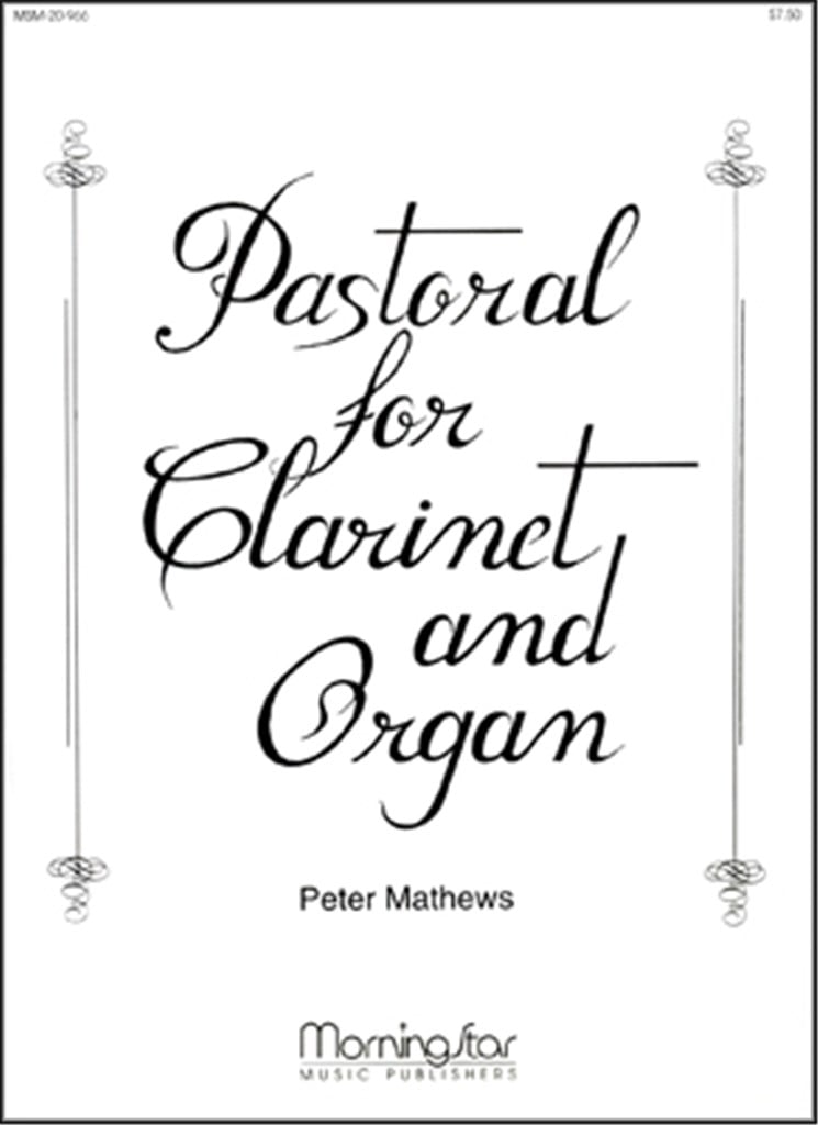 Pastorale for Clarinet and Organ