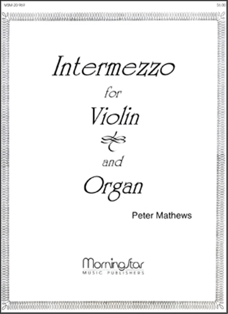 Intermezzo for Violin and Organ