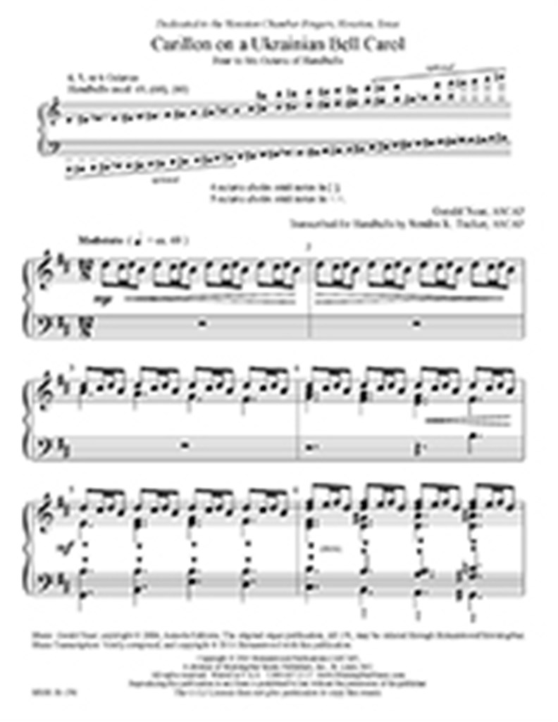 Carillon on a Ukrainian Bell Carol