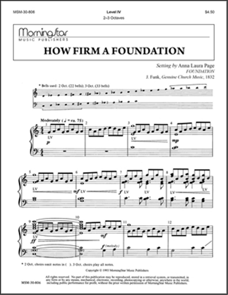 How Firm a Foundation