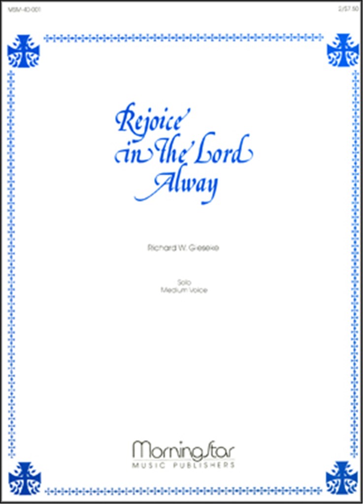 Rejoice in the Lord Always