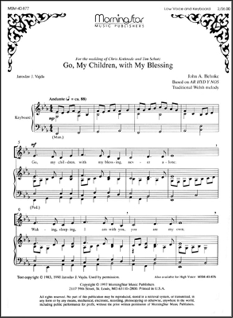 Go, My Children, with My Blessing
