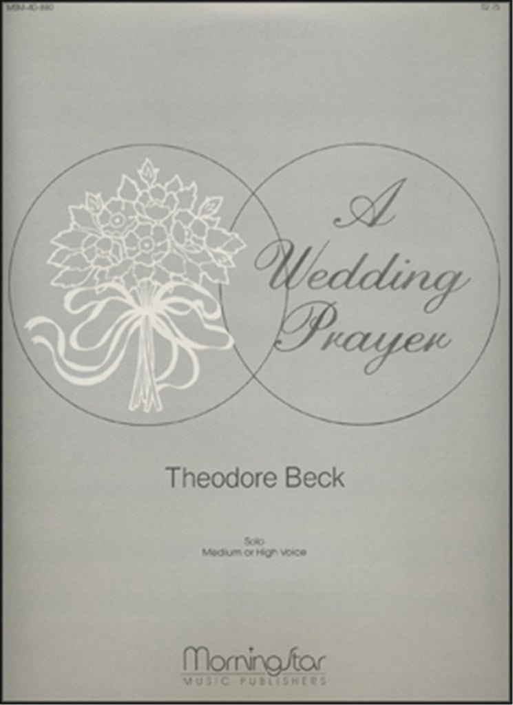 A Wedding Prayer