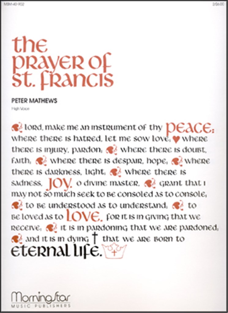 The Prayer of St. Francis