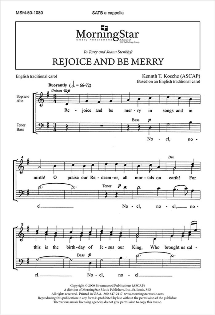 Rejoice and Be Merry