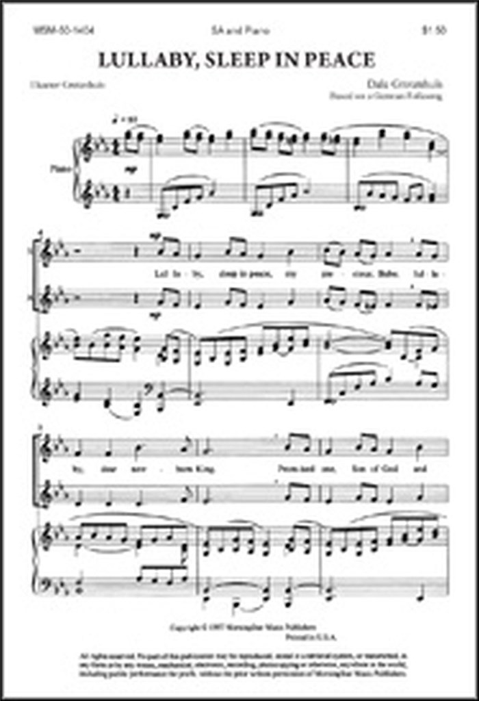 Lullaby, Sleep in Peace
