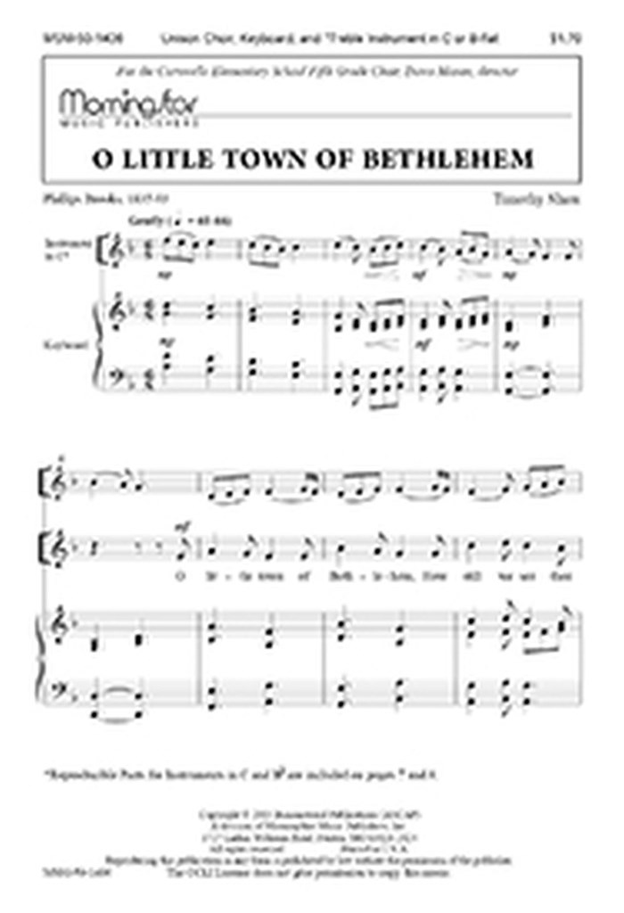 O Little Town of Bethlehem