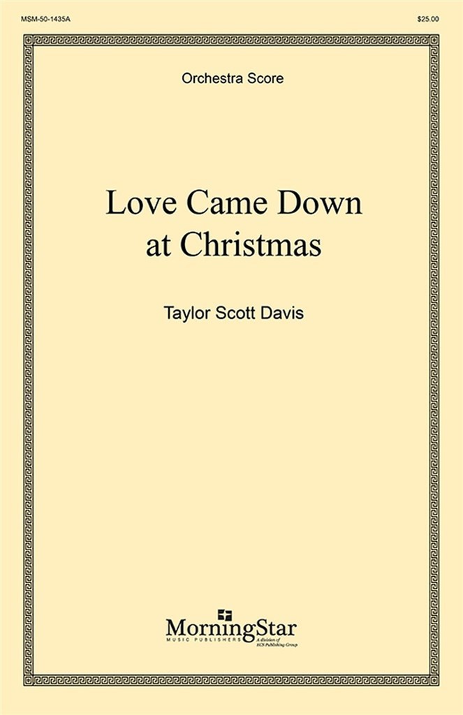 Love Came Down at Christmas