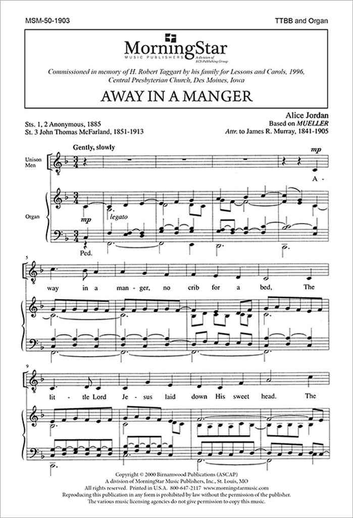 Away in a Manger