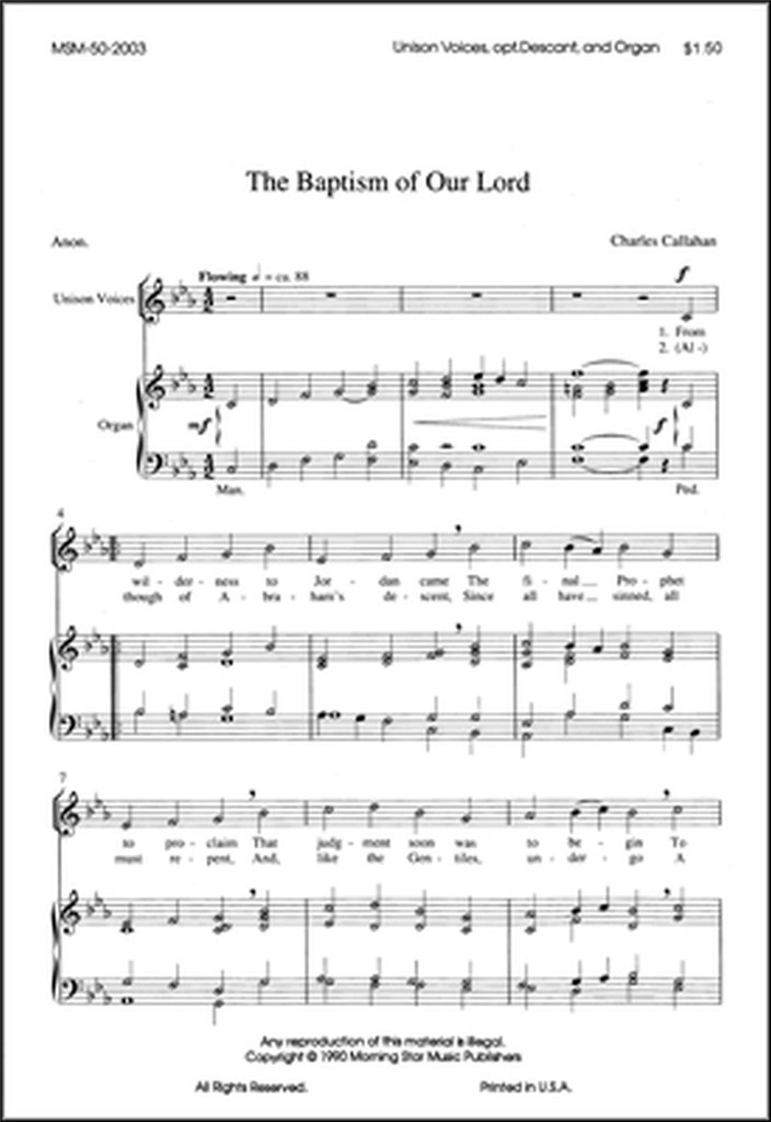 The Baptism of Our Lord