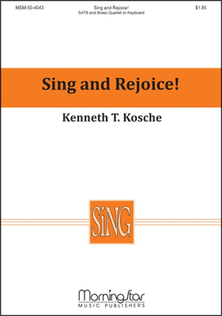 Sing and Rejoice!