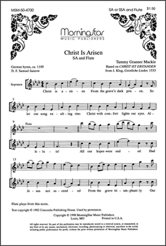 Christ Is Arisen