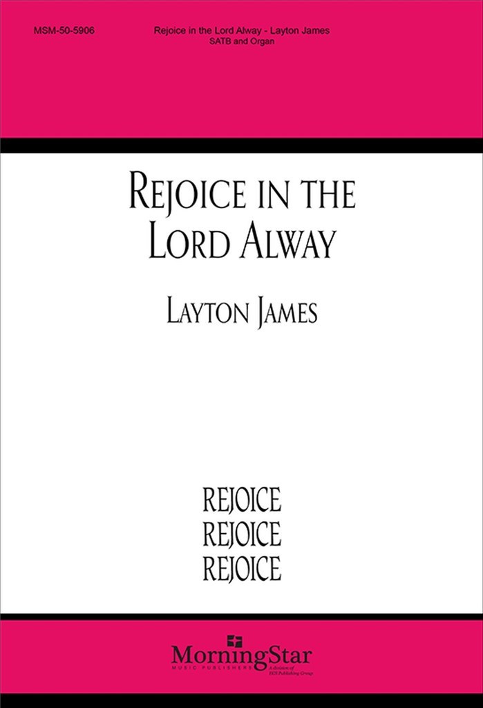 Rejoice in the Lord Alway