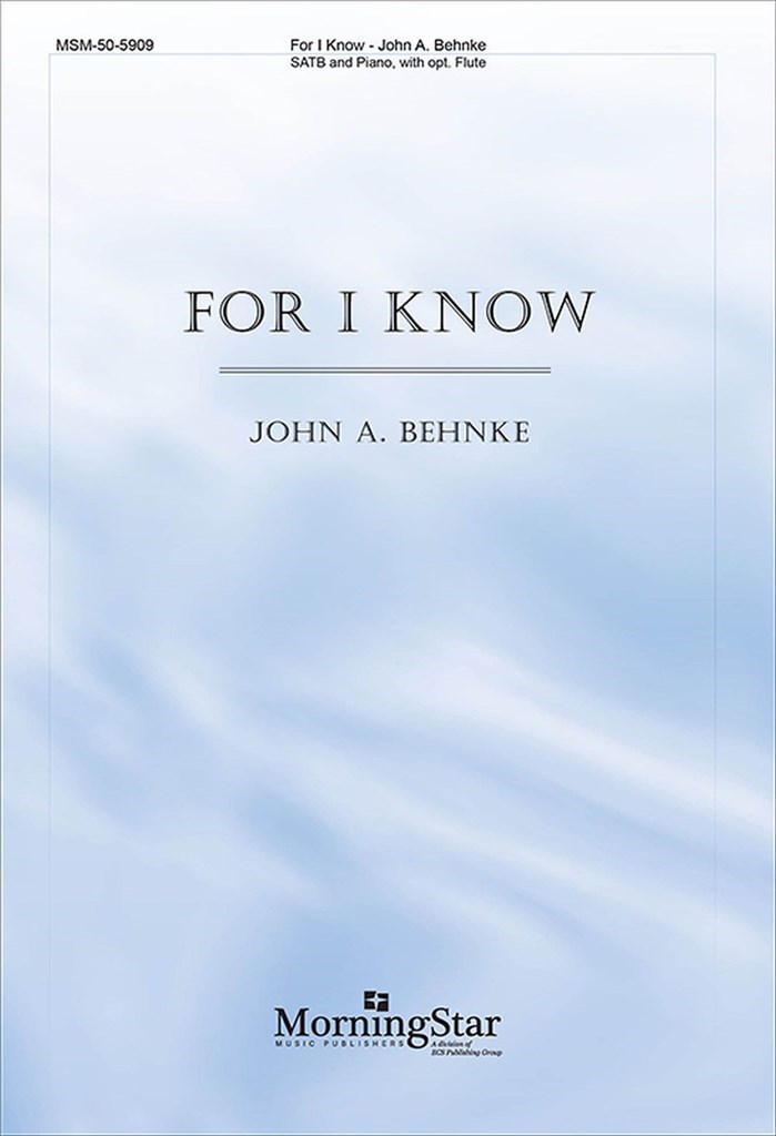 For I Know