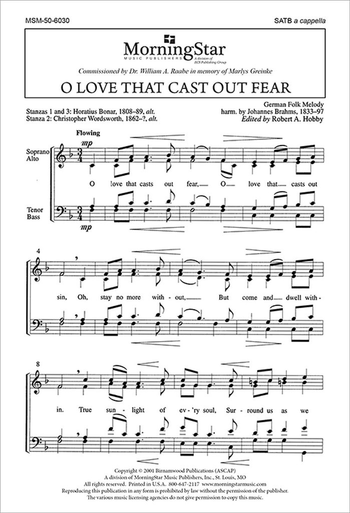 O Love that Casts out Fear