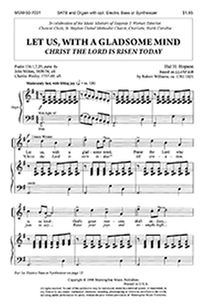 Christ the Lord Is Risen Today Let Us