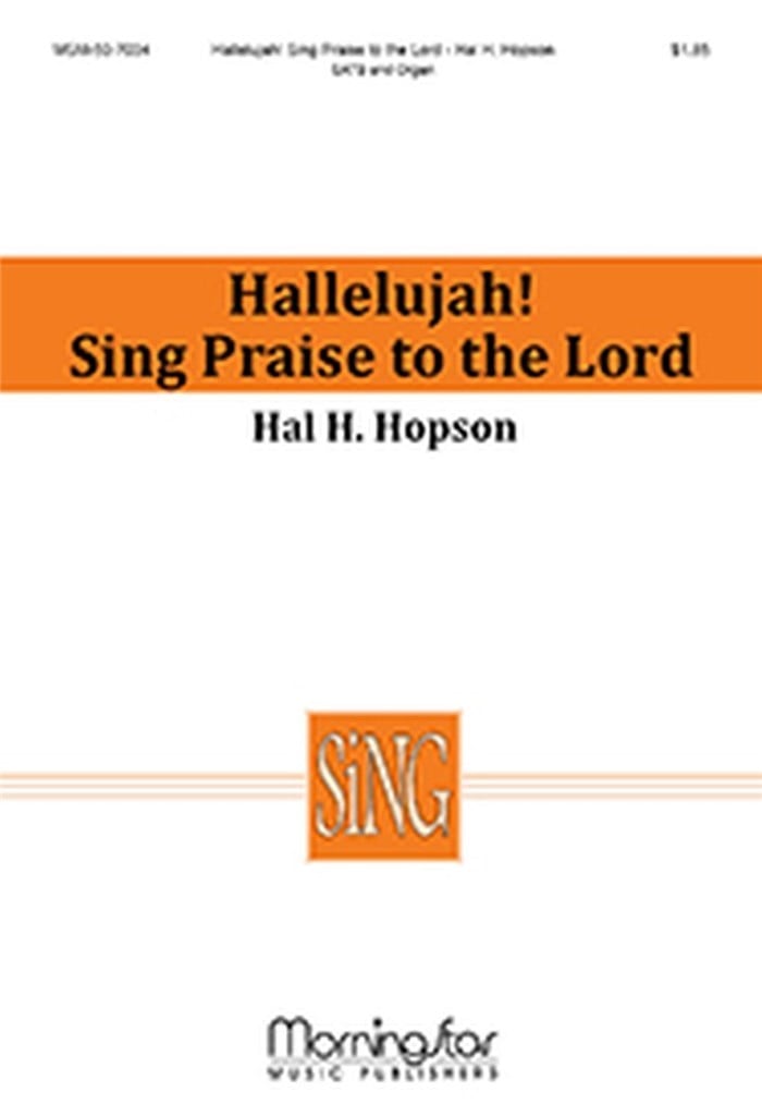 Hallelujah! Sing Praise to the Lord