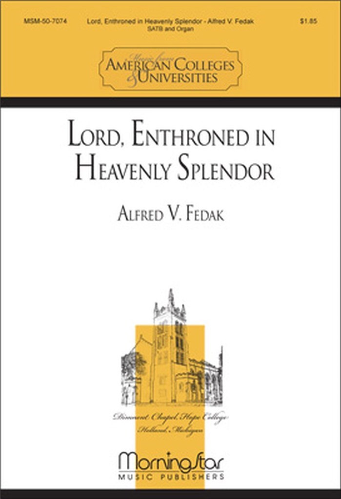 Lord, Enthroned in Heavenly Splendor