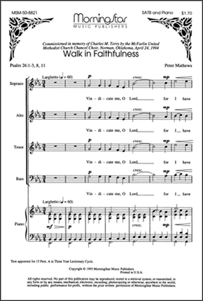 Walk in Faithfulness