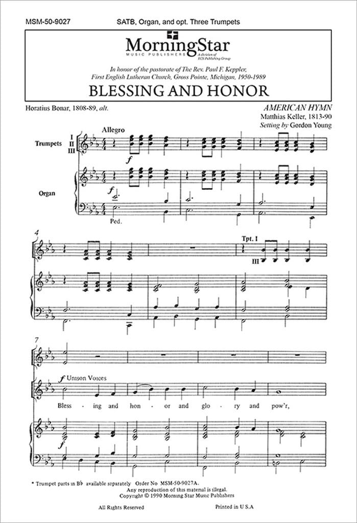 Blessing and Honor