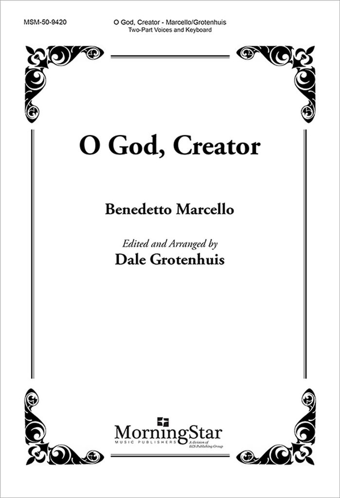 O God, Creator