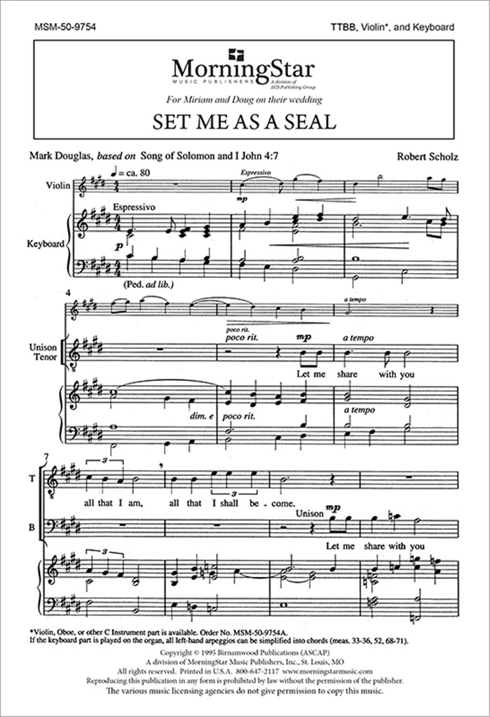 Set Me As a Seal
